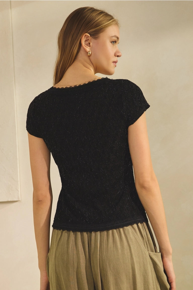 Haut Mathilde - noir