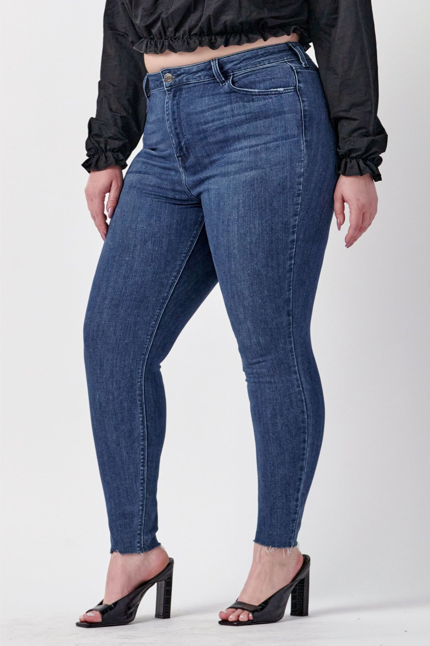 High-waisted fashion jeans #4 (14-22)