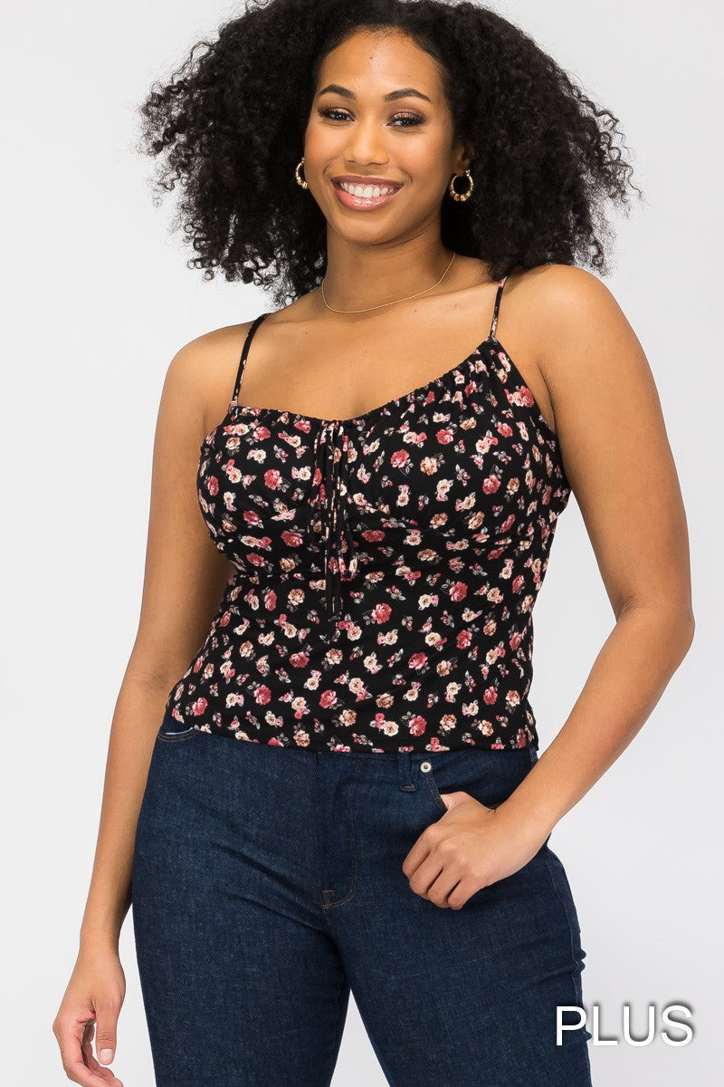 Cami-top Flora - 100% extensible