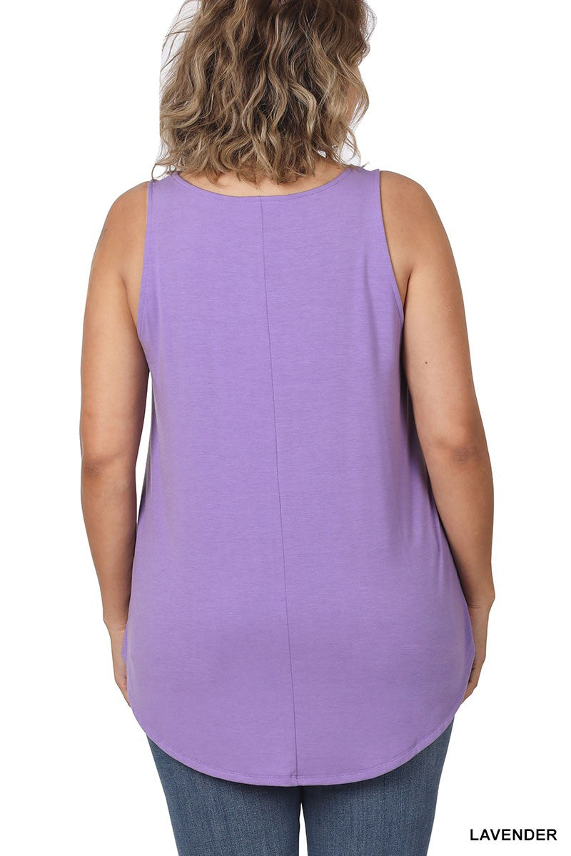 Débardeur basique - Brun - 100% extensible