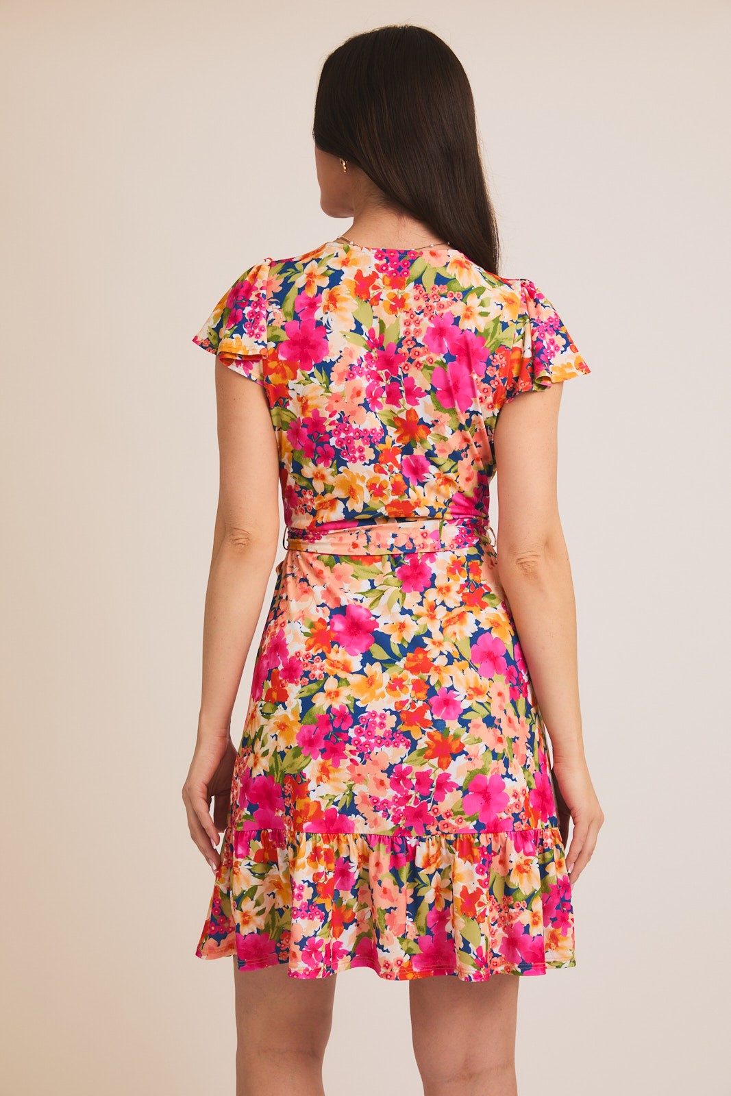 La robe jardin de fleurs - 100% extensible