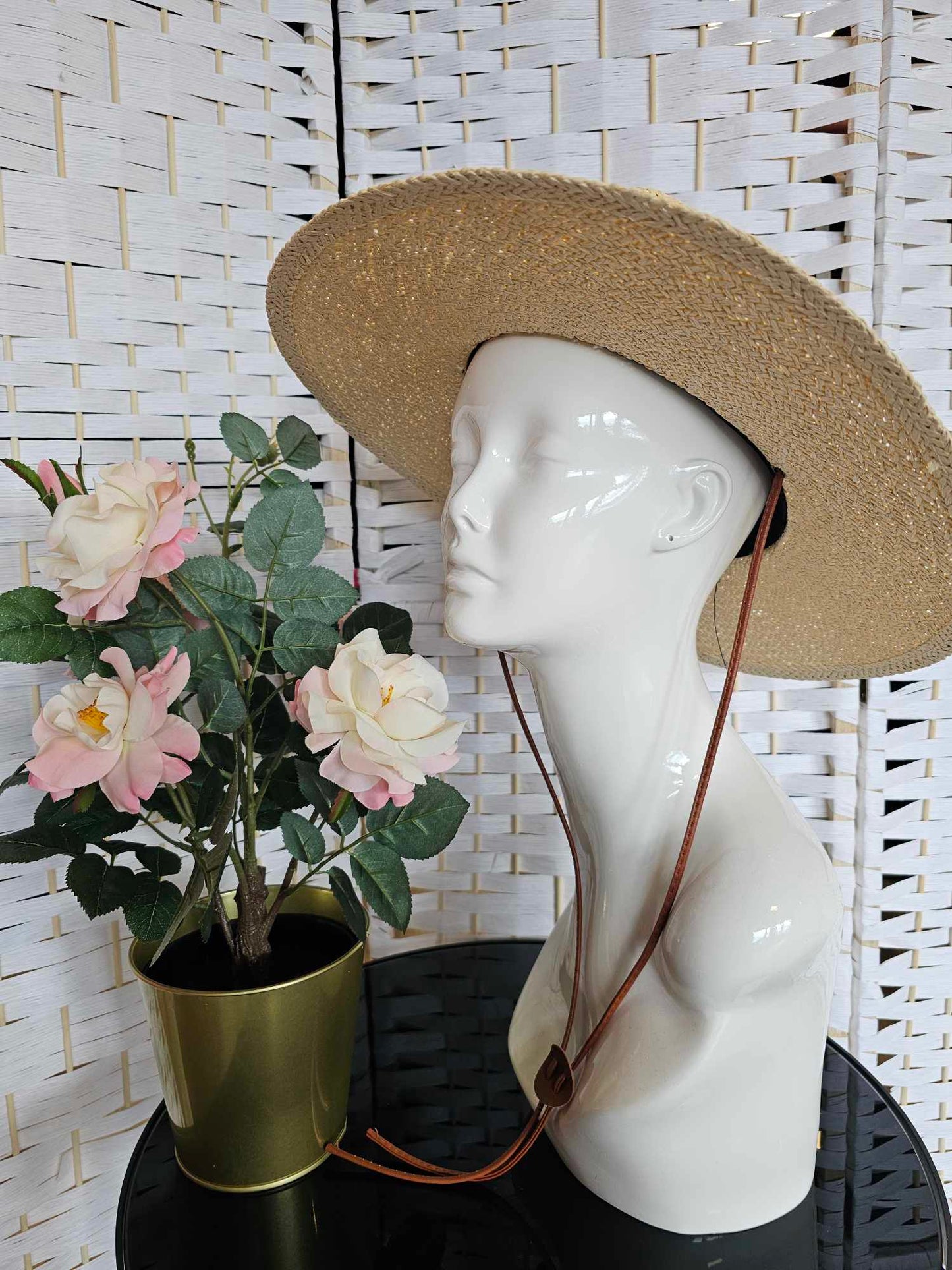 Chapeau de paille #1 (avec sangle)