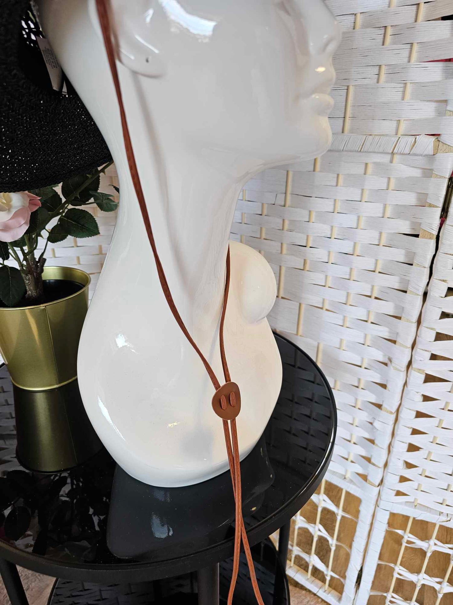 Straw hat #2 (with strap)