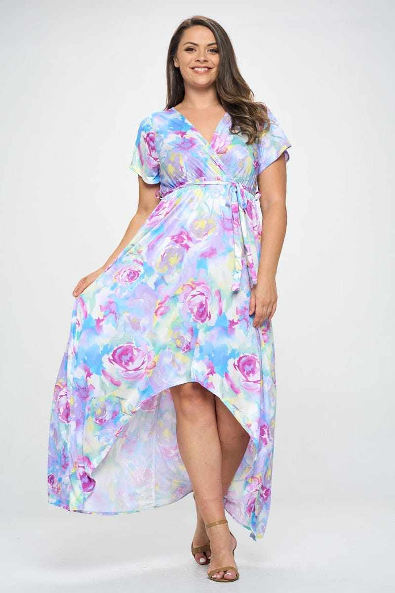 La robe de rêve lavande infroissable - 100% extensible