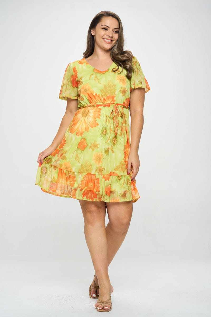 La robe coucher de soleil - 100% extensible