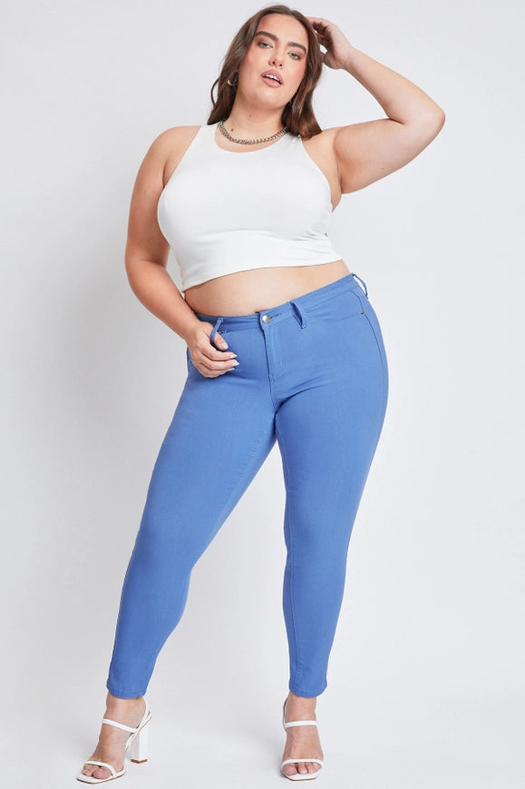 Pantalon ultra stretch Blue Bay (30 po) – Mademoiselle Curvy