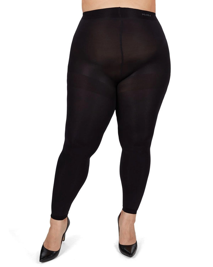 Bas collant style legging (noir)