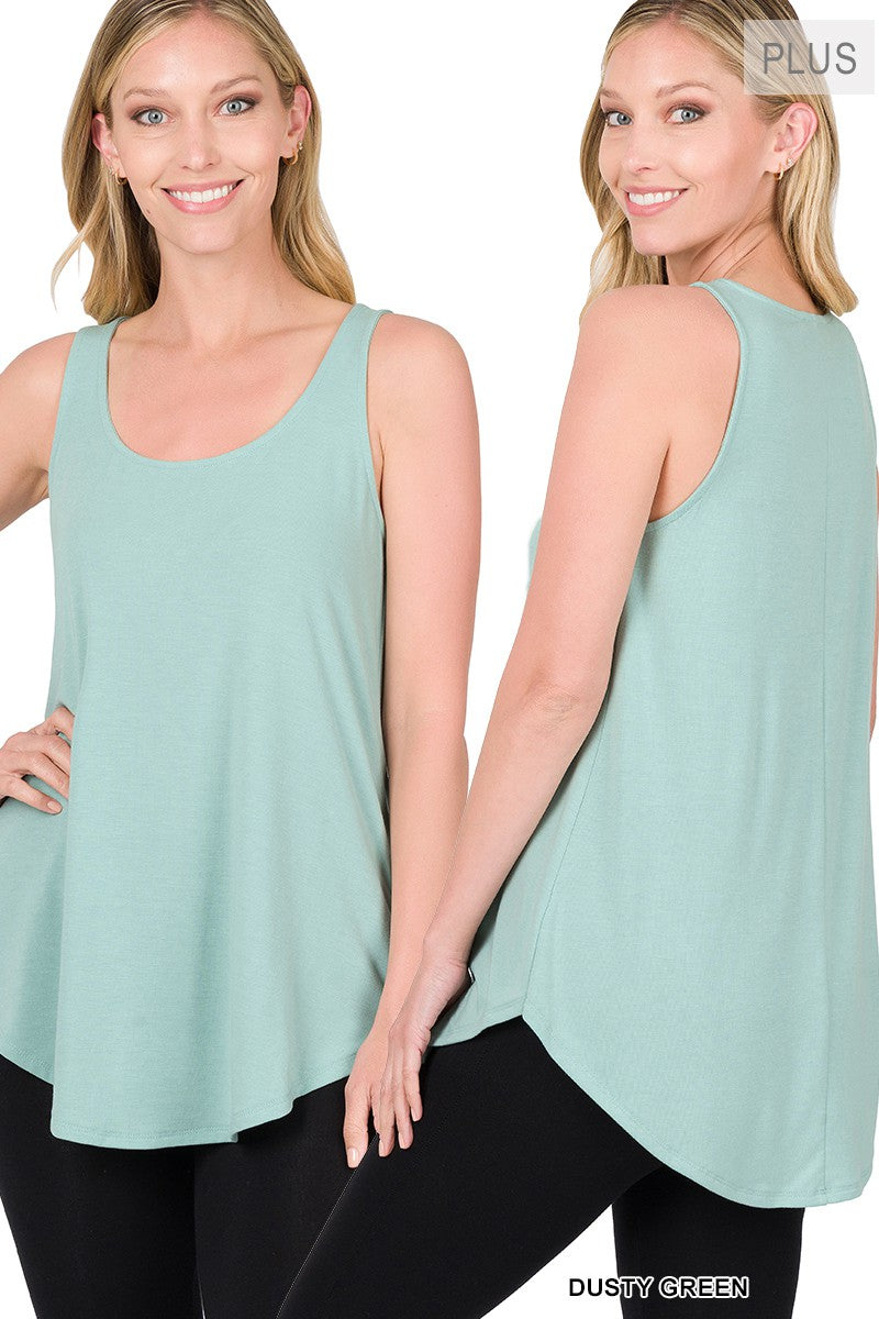 Basic tank top - sky blue