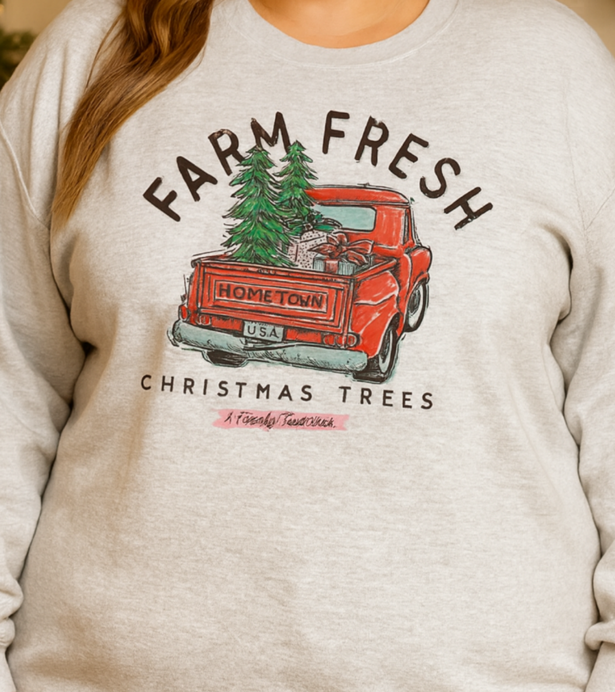 Crew neck "Farm Fresh ''