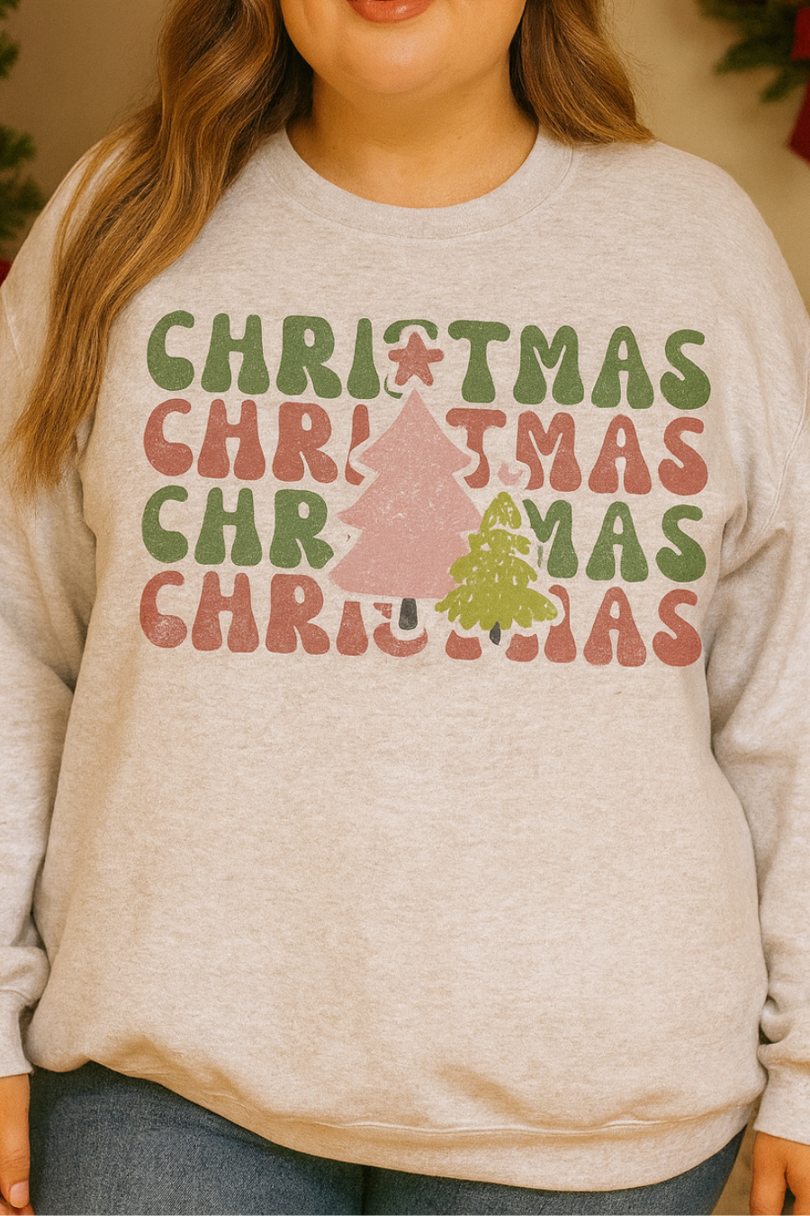 Crew neck '' Christmas ''