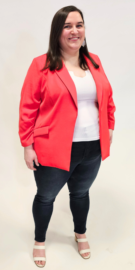 Sweet Red jacket (3/4 sleeves)