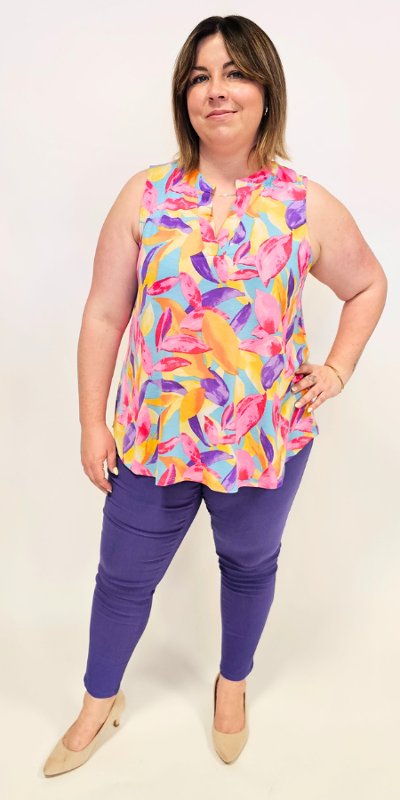 Débardeur infroissable Lizzy #4 - 100% extensible