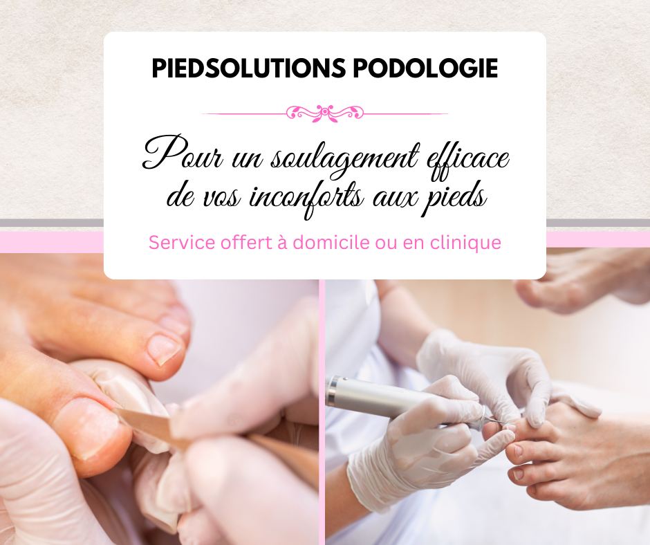 SOIN DE PIEDS EN LOCAL - 95$