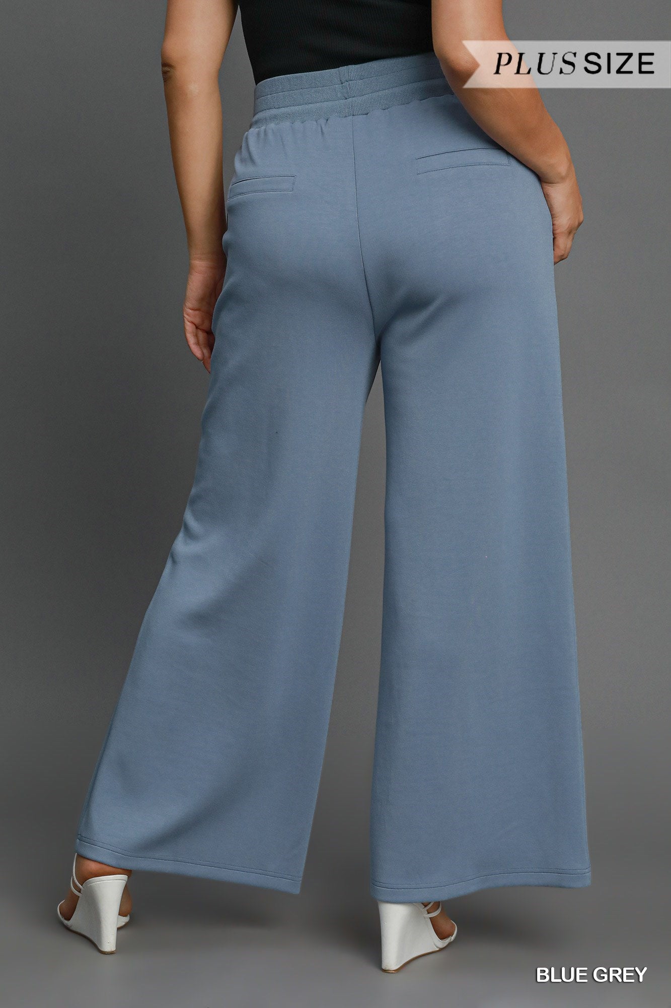 Luxeknit pants - Blue/Gray