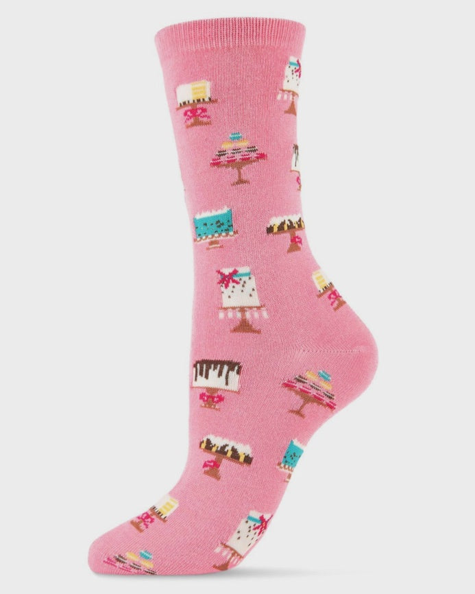 Chaussettes en bamboo - Sweet treats (rose)