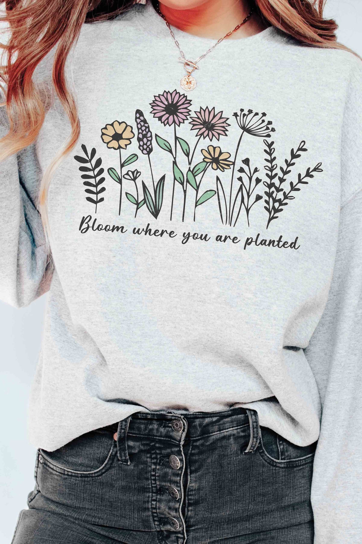 Cotton pad "bloom where are planted ''