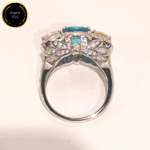 Bague Princesse - Argent sterling 925