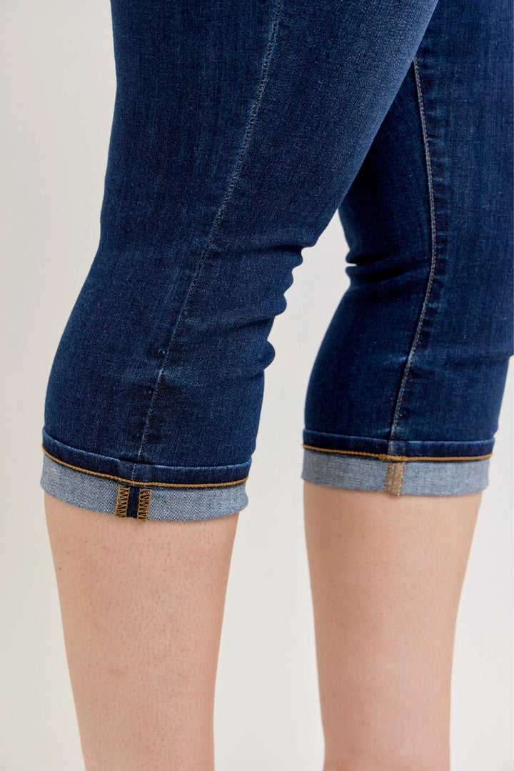 Capri en jean taille haute – Judy Blue
