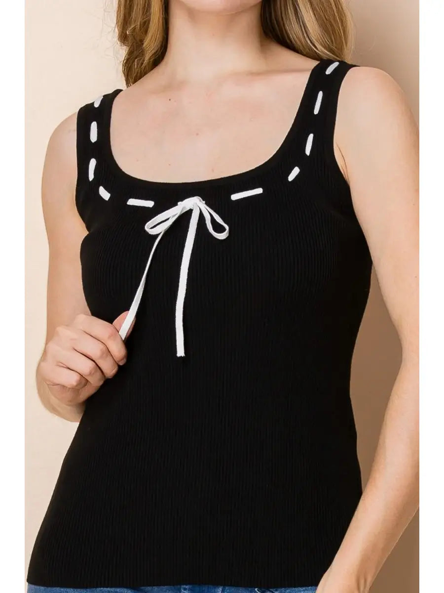 Camisole Whitney - Noir