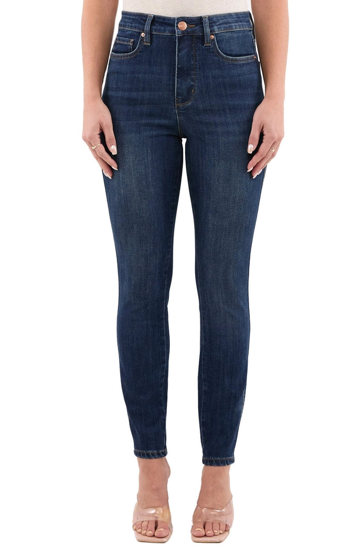 Jean skinny taille haute Sophie - Dark