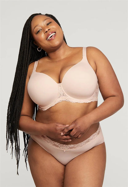 Soutien-gorge t-shirt - Champagne