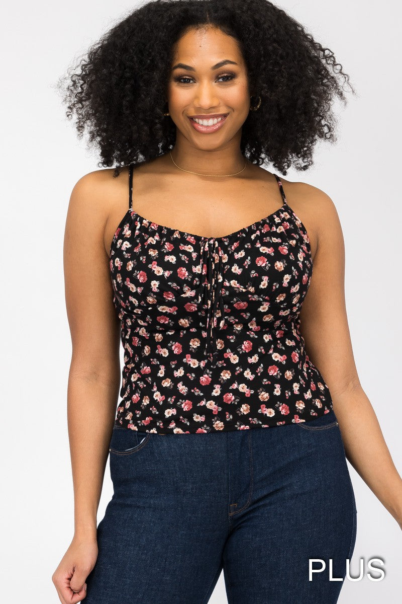 Cami-top Flora - 100% extensible