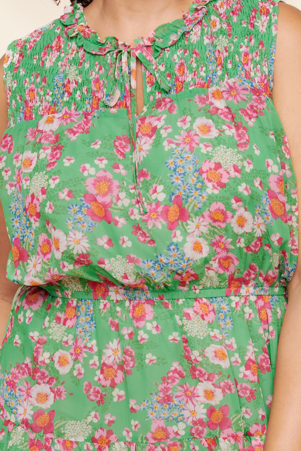 La robe florale Akina