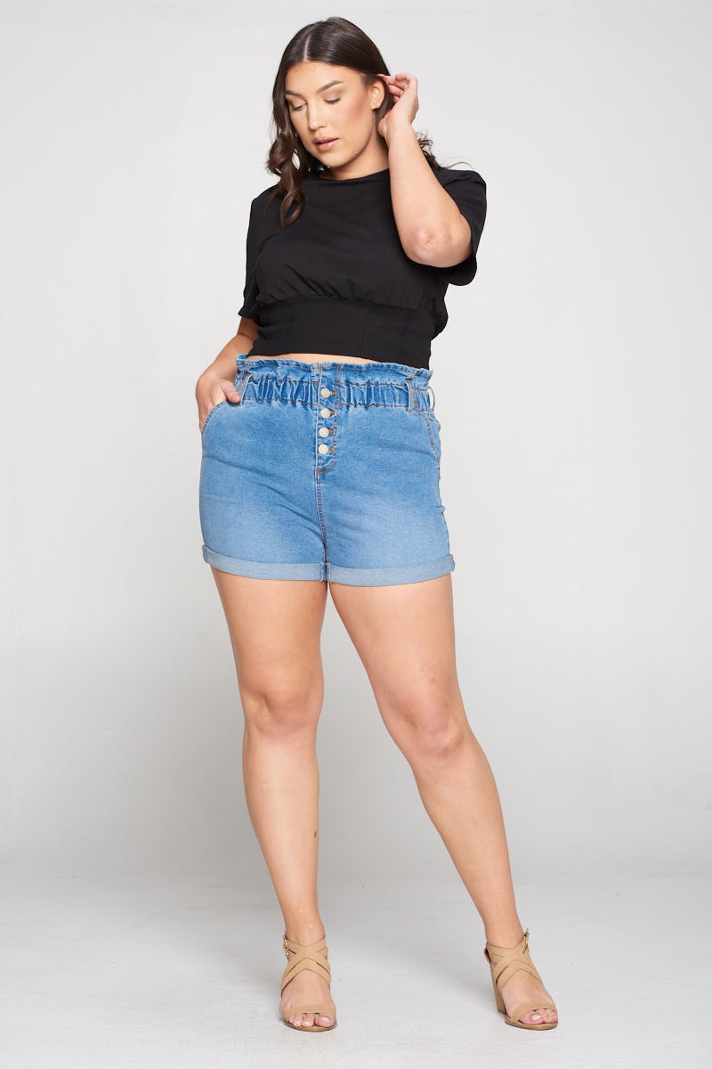 Short à taille élastique