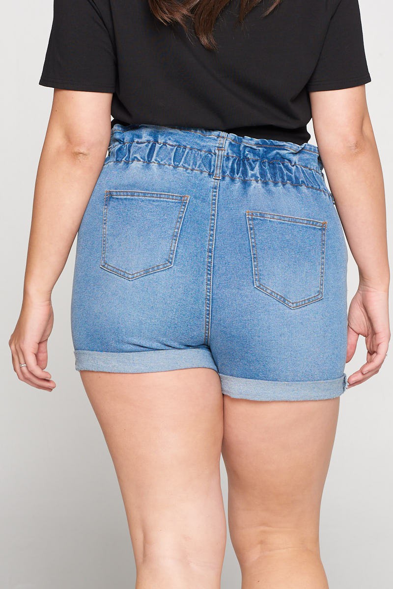 Short à taille élastique