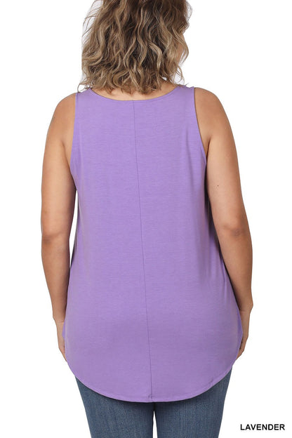 Basic tank top - Spring Blue