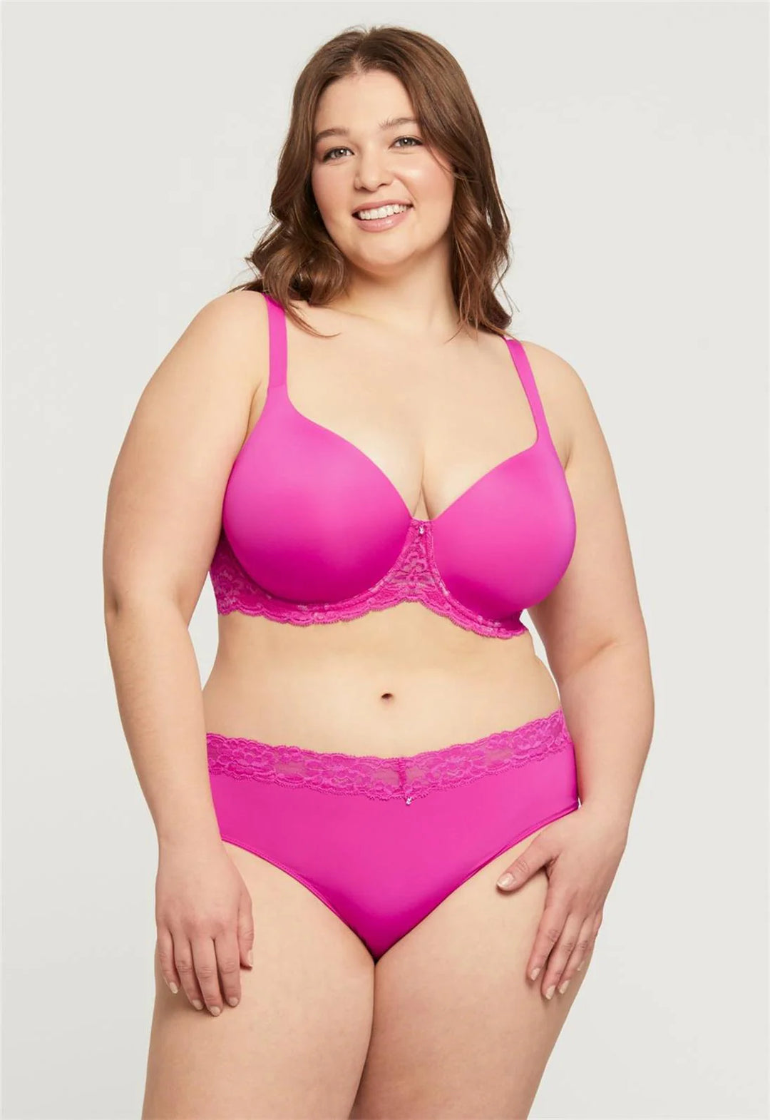 Soutien-gorge t-shirt - Fuschia (Bonnets B à G)