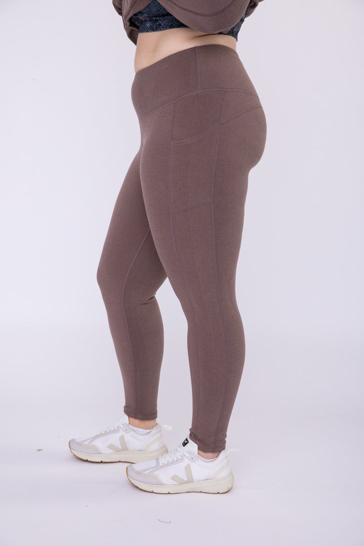 Legging chaud d'automne - Cocoa