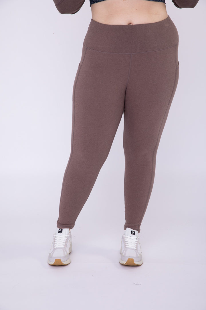 Legging chaud d'automne - Cocoa