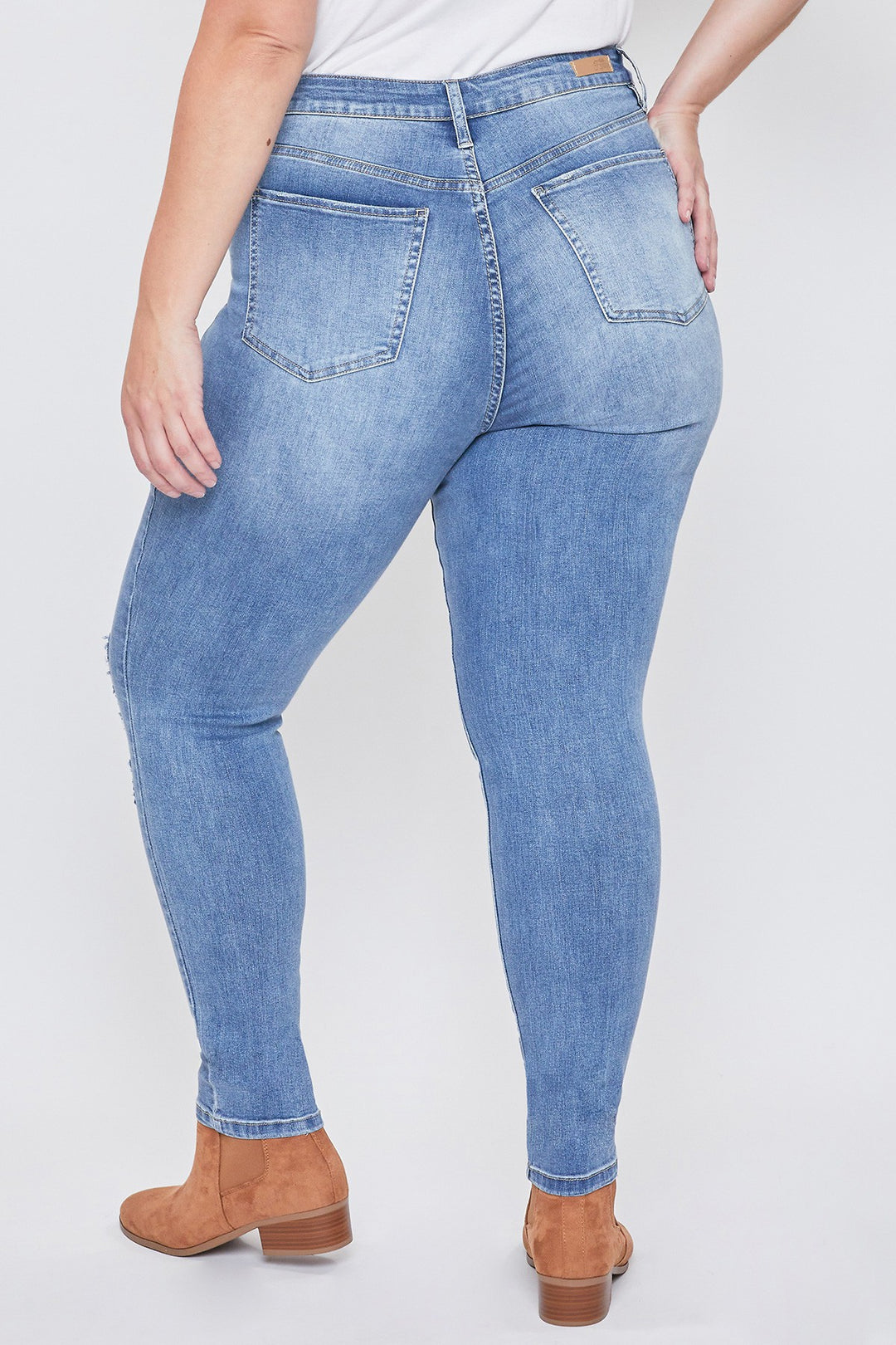 Jean skinny taille haute Lara