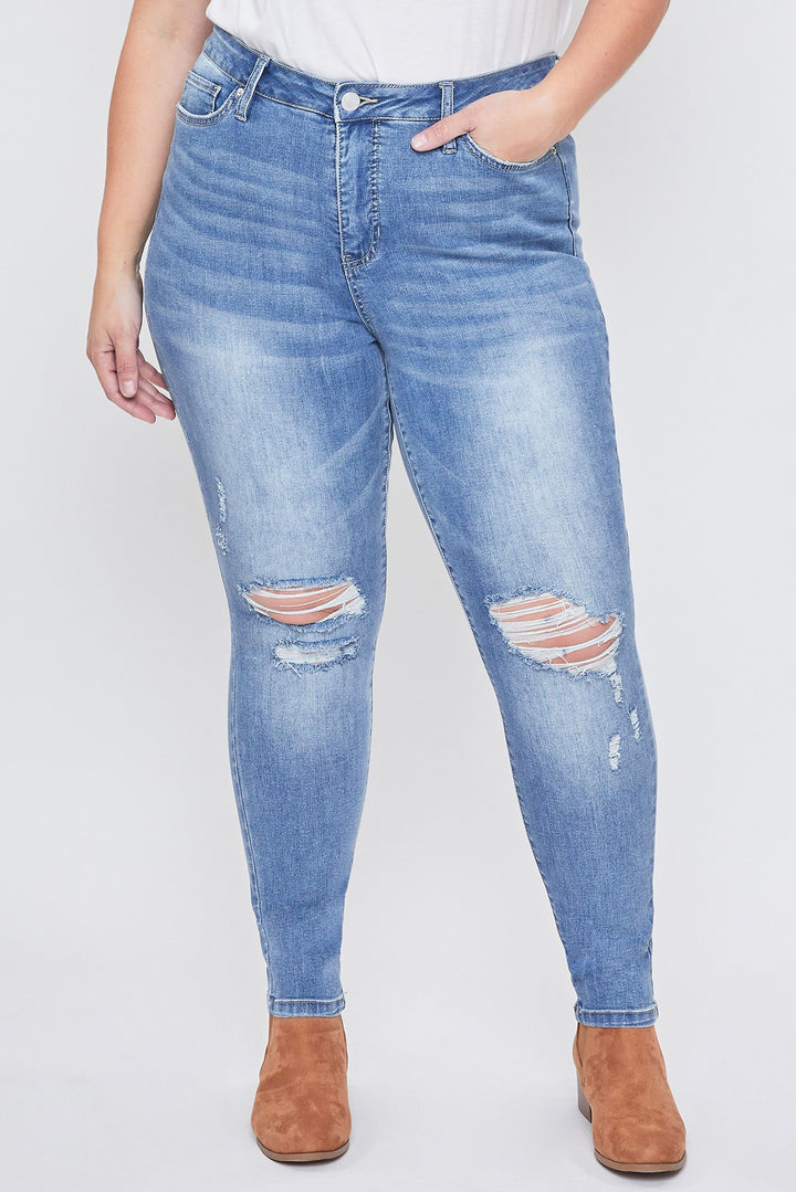 Jean skinny taille haute Lara