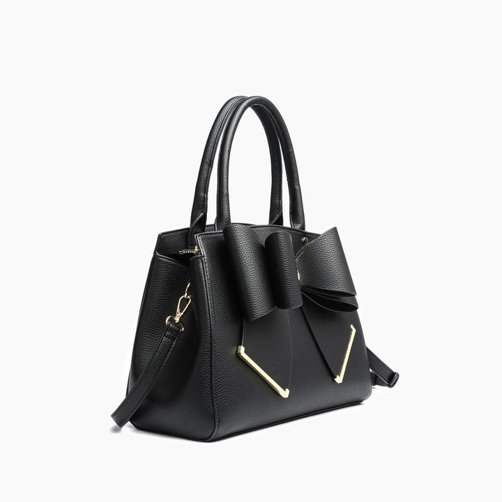 Sac Poppy Bowtie - Noir
