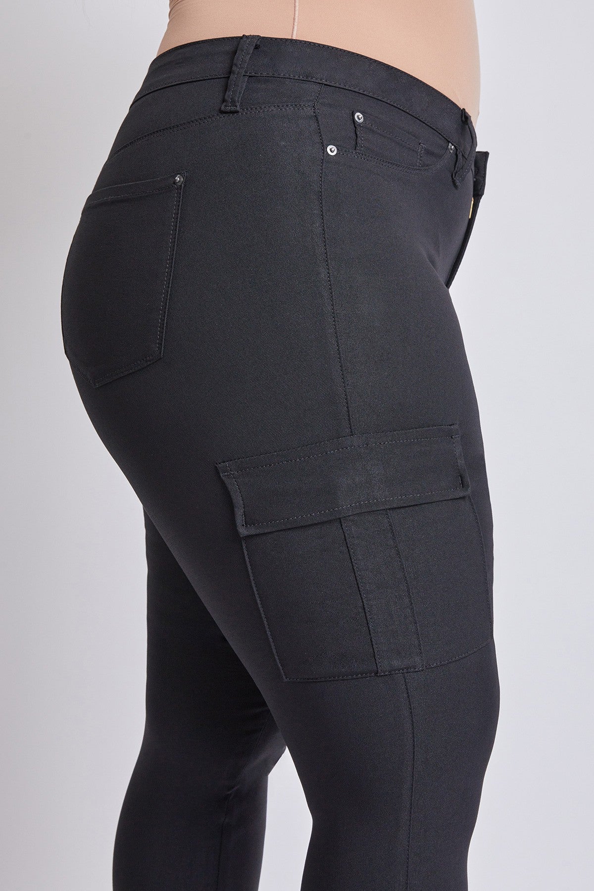 Pantalon ultra stretch cargo - Noir