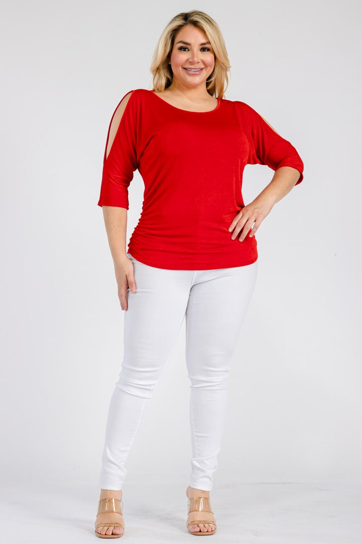 Haut slinky (rouge)