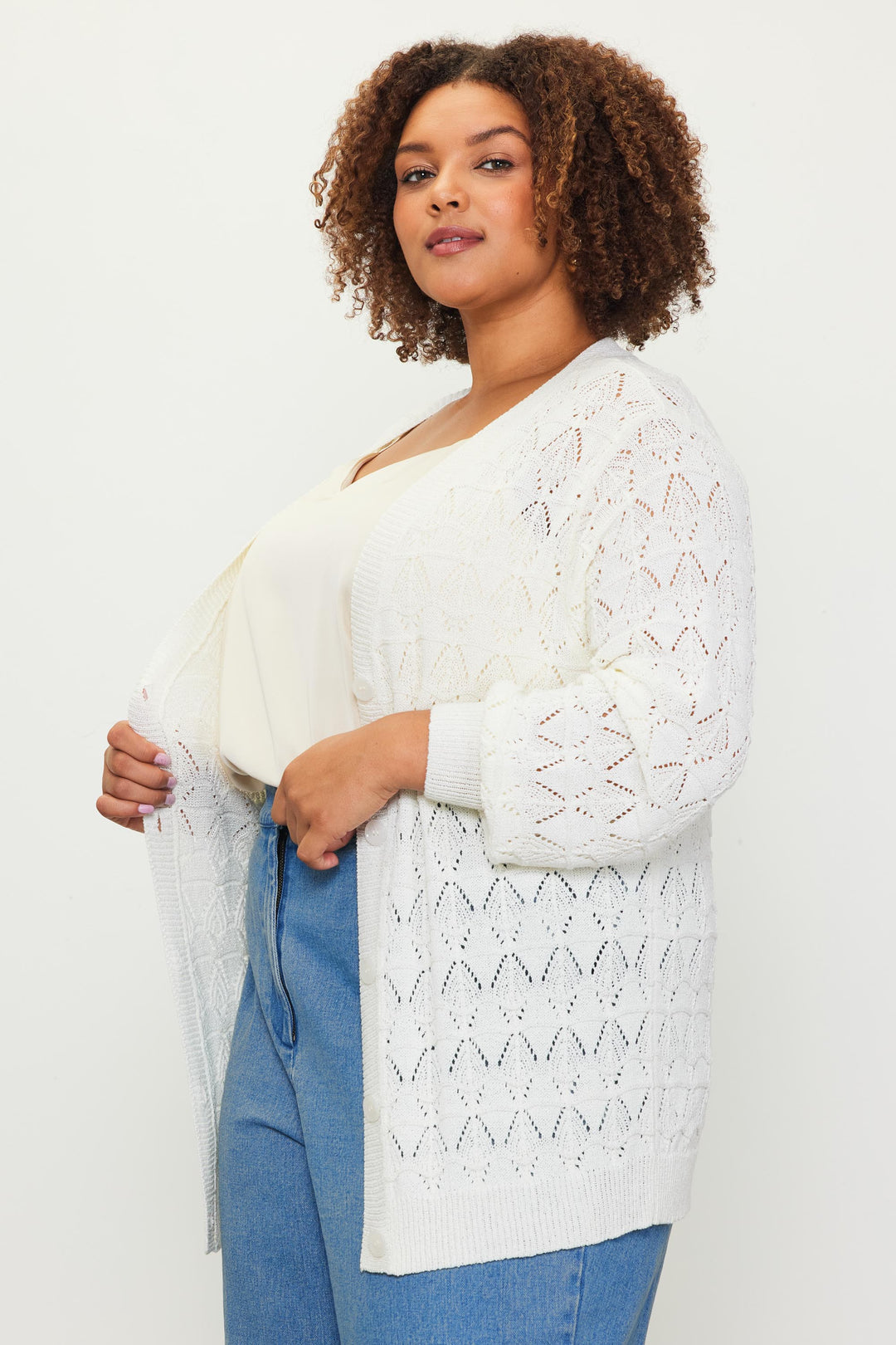 Veste off white - 100% extensible