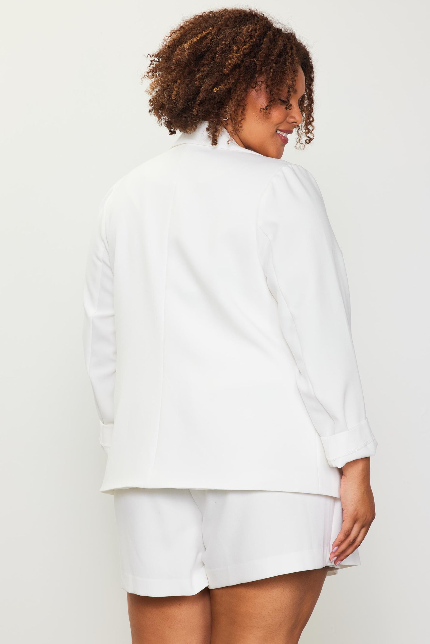 Jupe/short blanche - 100% extensible