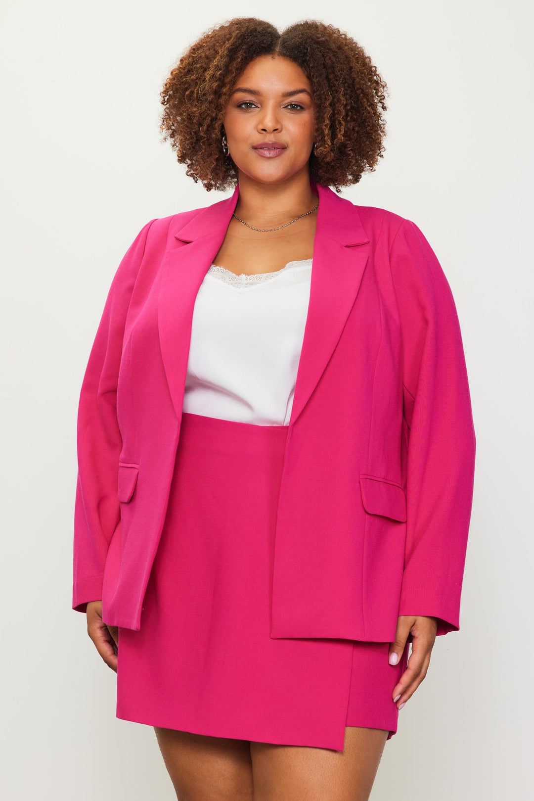 3X (dernière chance) - Veston Peony pink