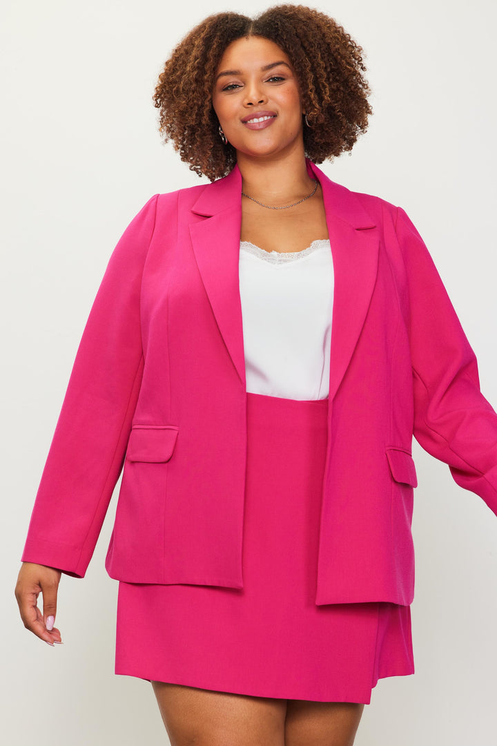 TAILLE HAUTE - Jupe/short Peony pink - 100% extensible