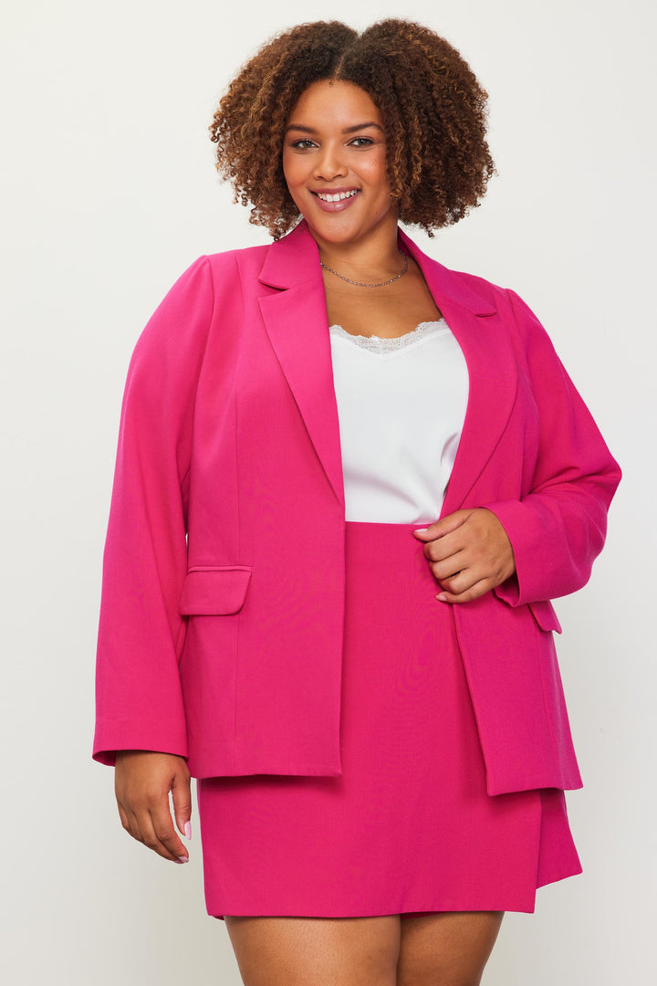 TAILLE HAUTE - Jupe/short Peony pink - 100% extensible