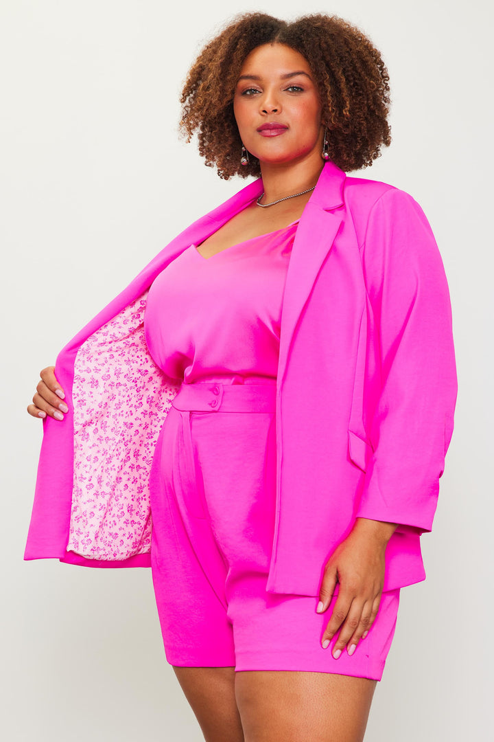Veston à manches 3/4 - Barbie pink