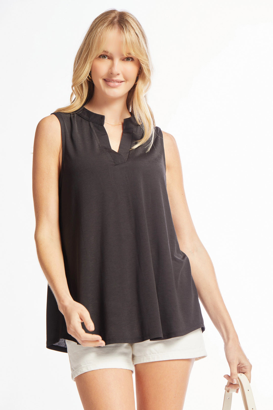 Unwanted tank top - black