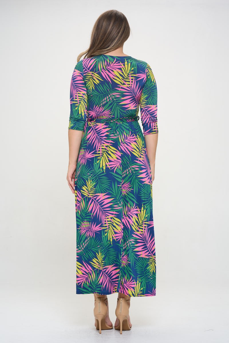 La robe à feuillage multicolore #2