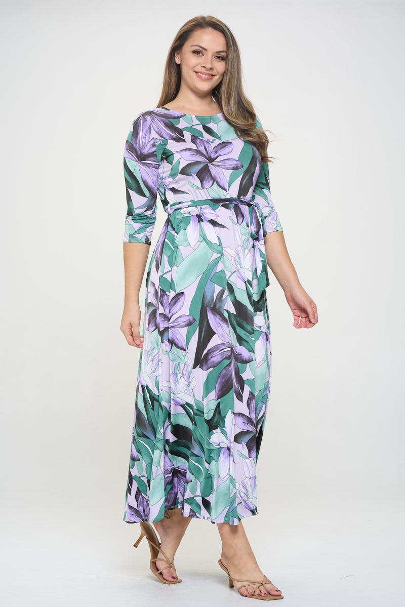 Robe longue Angélique