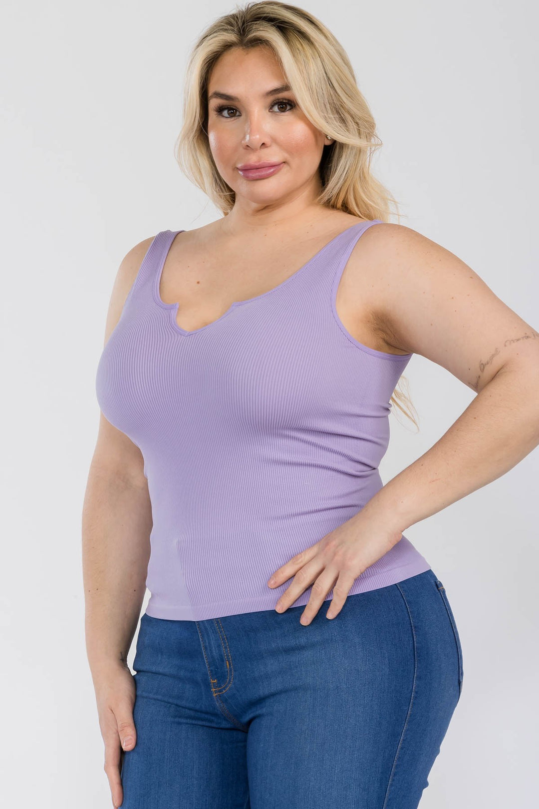 Camisole gainante Lily (lavande)