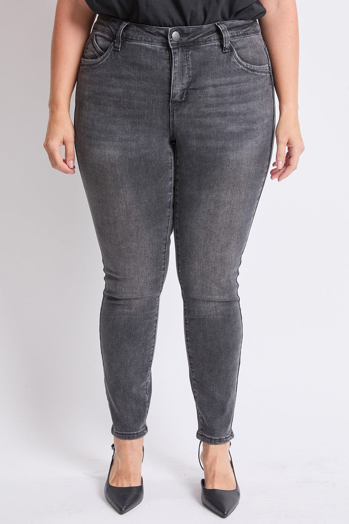 Jean skinny curve confidence Faded black (28 po)