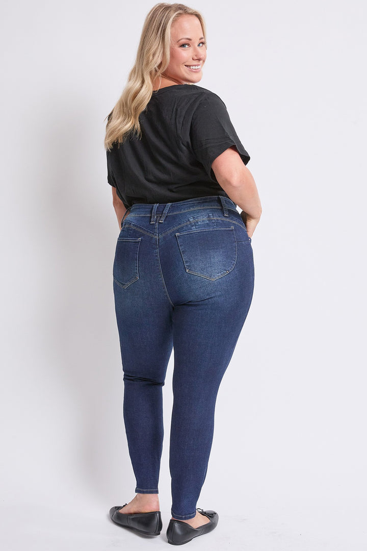Jean Skinny Curve Confidence Blue Black (28 in)
